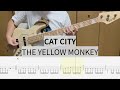 【Bass Cover】CAT CITY / THE YELLOW MONKEY