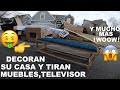 😳👉 DECORAN SU CASA Y BOTAN MUEBLES 👈 😱 / LO QUE TIRAN EN USA LOS MILLONARIOS VENTA DE GARAGE EN USA