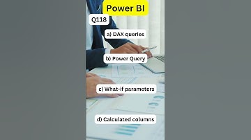 Q118: Scenario based Power BI Essential Interview Questions and Answers #powerbi #powerbitips