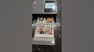The App is called SELPHY photo layout #canon #cp1500 #selphy #howto #printer #unboxing
