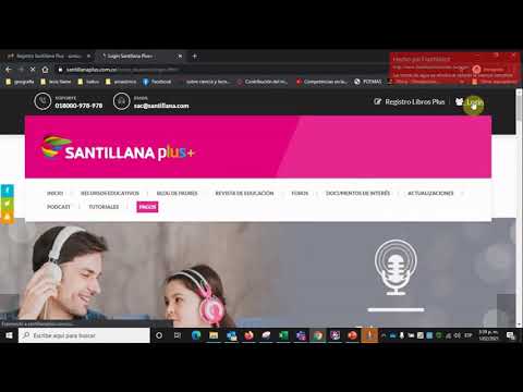 Registro y activación en Santillana plus (estudiantes y padres)