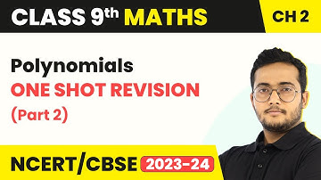 Polynomials - One Shot Revision (Part 2) | Class 9 Maths Chapter 2