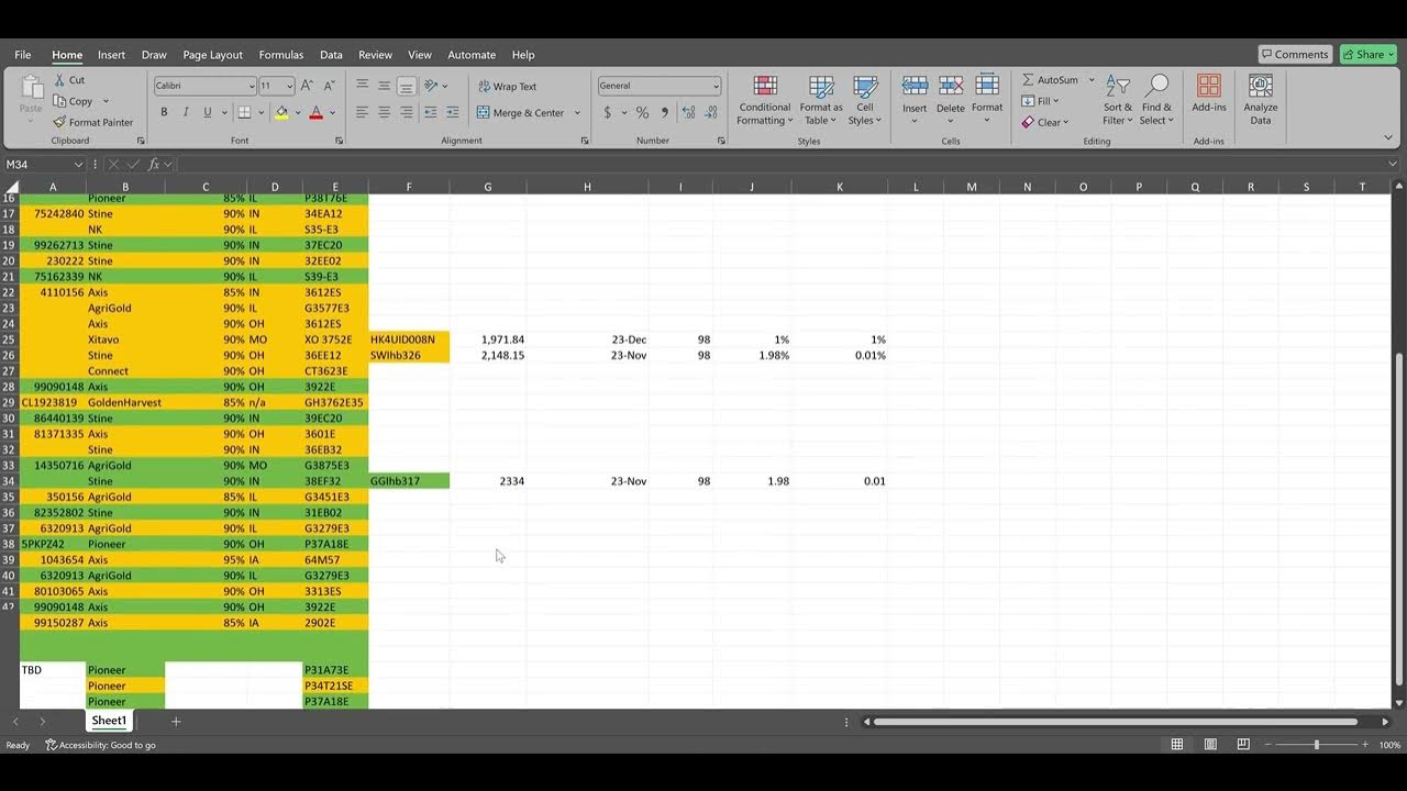 Soybean Seed Cross Reference Sheet and How to Use it YouTube