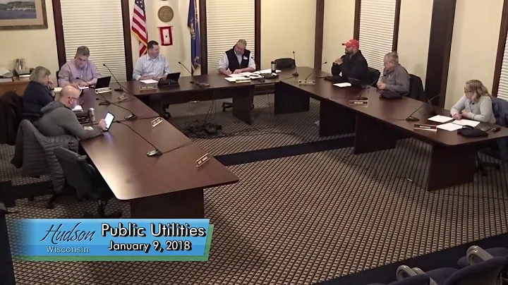 Hudson Public Utilities Commission January 9, 2018