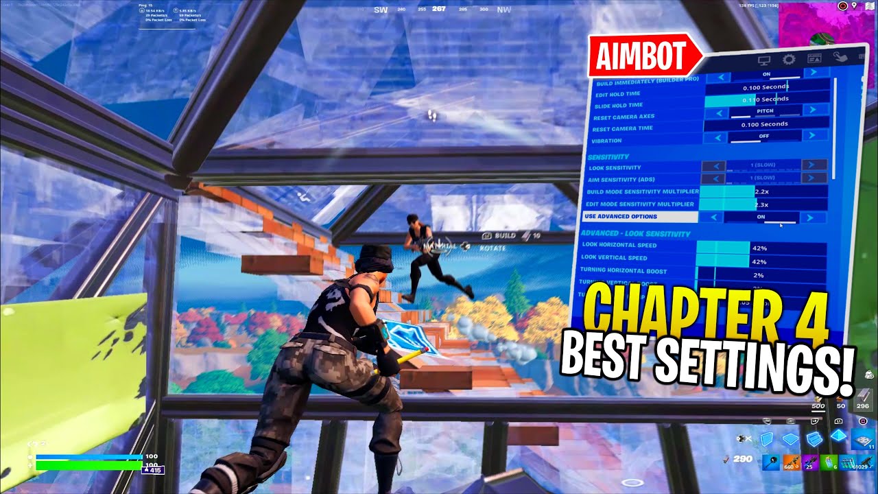 The BEST SETTINGS for CHAPTER 4 Fortnite | Settings/Sensitivity LINEAR ...