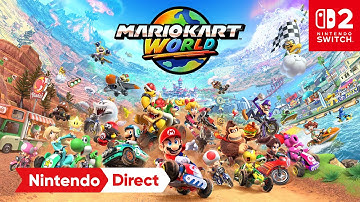 Mario Kart World – Aankondigingstrailer (Nintendo Switch 2)