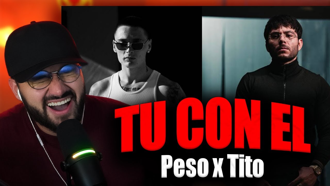 SE VOLVIÓ MUY ARRASTRADO😔 “Tu Con El” Reaccion (Peso y Tito) 