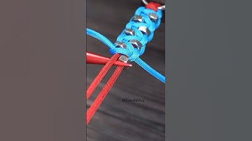 Hex Nuts Diamond Cobra paracord keychain #shorts #paracord #keychain #handmade