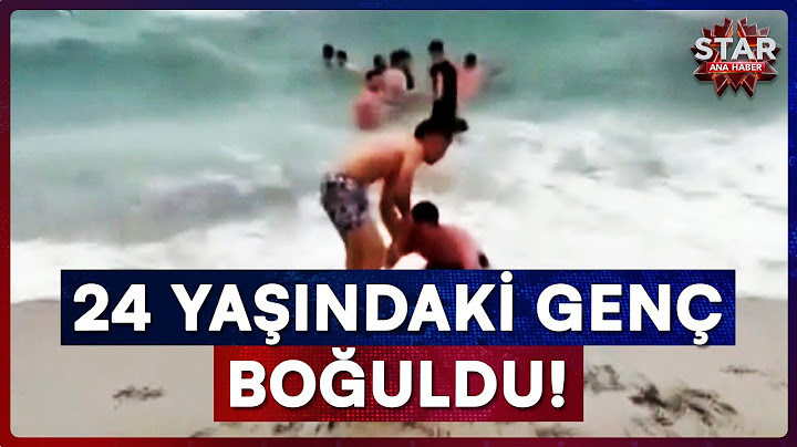 Arkadaşlarıyla Birlikte Serinlemek İçin Girdiği Denizden Çıkamadı | Star Ana Haber