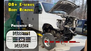 Ford E-Series Body Removal!