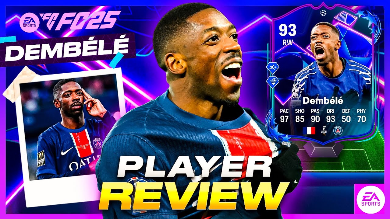 ¿ES LA MEJOR OPCIÓN PARA SENTAR A BALE?| DEMBELE 93 REVIEW