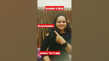 Accenture Recruitment 2024 job posted today|Freshers jobs|Vacancy#shorts #accenture #workfromhome