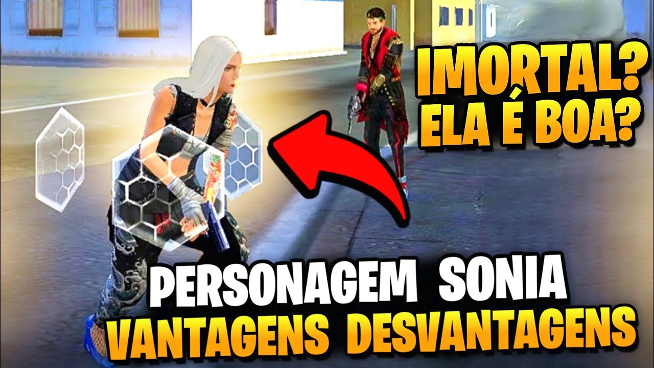 Nova Personagem do Free Fire, Sônia terá habilidade de “retorno a