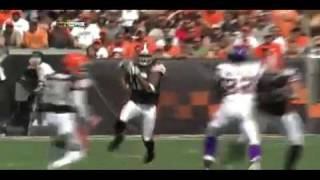 Josh Cribbs Returns a Punt for a TD Against the Vikings