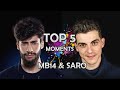 Capture de la vidéo Top 5 Moments Mb14 & Saro | React | Showcase | Beatbox | Loopstation