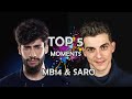 Top 5 Moments MB14 & SARO | REACT | SHOWCASE | BEATBOX | LOOPSTATION