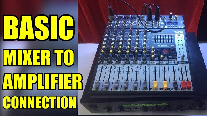 HOW TO CONNECT MIXER TO AMPLIFIER - Setup Guide - Basic Tutorial - Balanced Connection