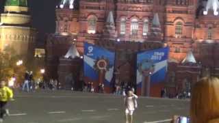 Красная площадь 9 мая 2013,Red Square May 9, 2013