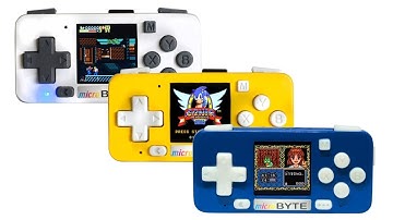 microByte: A tiny, open hardware, ESP32-powered retro-gaming console