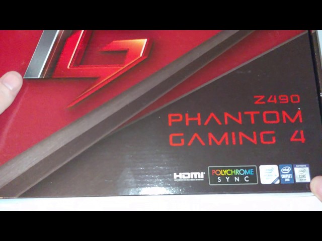 Unboxing & Overview AsRock Z490 Phantom Gaming 4 motherboard
