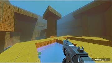 [GODOT 4] Multiplayer FPS Movement Shooter - nGine Arena Showcase 01