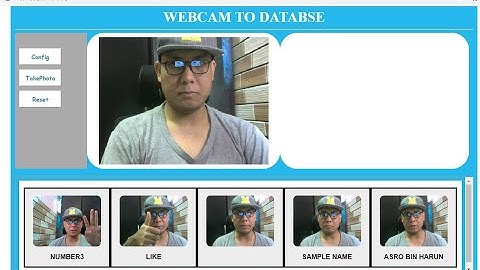WEBCAM TO PHP MYSQLI  WORKING 100%