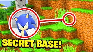 Minecraft : We Found SONICS SECRET BASE! (Ps3/Xbox360/PS4/XboxOne/PE/MCPE)