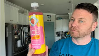 Starburst Sparking Ice Strawberry Review  Zero Sugar