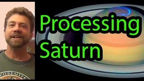Planetary Imaging & Processing Tutorial Saturn Registax Photoshop Castrator - P3