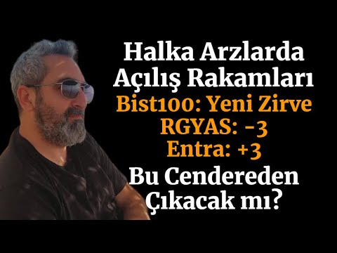 Halka Arz Hisselerinde Açılış Rakamları #rgyas #entra #koton #lilak