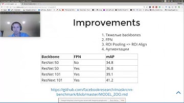 Deep Learning на пальцах 7 - Segmentation и Object Detection (Владимир Игловиков)