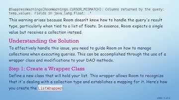 How to Store List Object  in a Room Database: Resolving DAO Query Issues