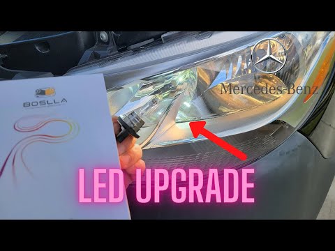 907 Sprinter Led High Beam Upgrade▶️ Boslla H15 LED Review