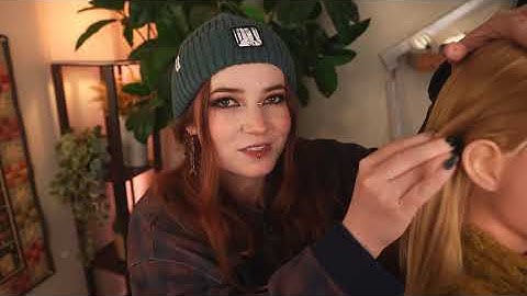 ASMR Can I PLEASE Touch Your Face? (Skater Girl Obsessed With You)