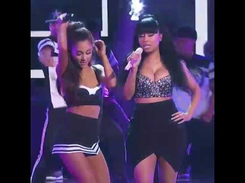 Bang bang Ariana Grande feat. Nicki minaj latest concert Minaj Twerking on stage live