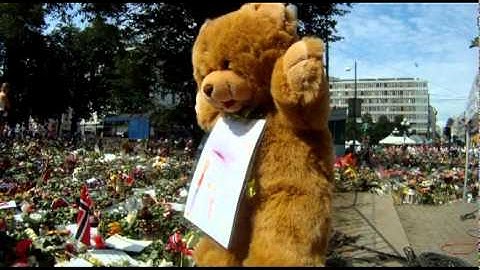 Oslo in memory -Et hav av Blomster - Un mare di fiori