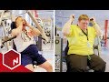 Hans og Bjørn Terje trener på et treningssenter | Tangerudbakken | discovery+ Norge