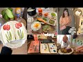 vlog》1人暮らし社会人の暮らしの記録🌷｜フルーツサンド・土鍋ご飯・スクラップ帳・自炊