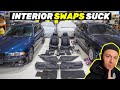 Building a BMW M5 Wagon - M5 Interior Swap