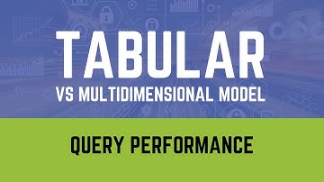Query performance comparison between Tabular vs Multidimensional Model