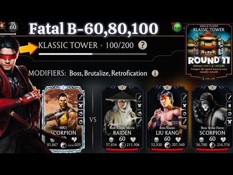 Fatal Klassic Tower Boss Battles 100 & 60, 80 Fight + Reward Fatal Klassic Tower Boss Battles 100 & 60, 80 Fight + Reward
