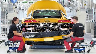 Inside Germany's Best Supercar Factory: Latest Audi R8 Production Line
