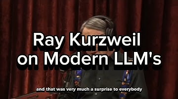 Ray Kurzweil on the current state of LLM