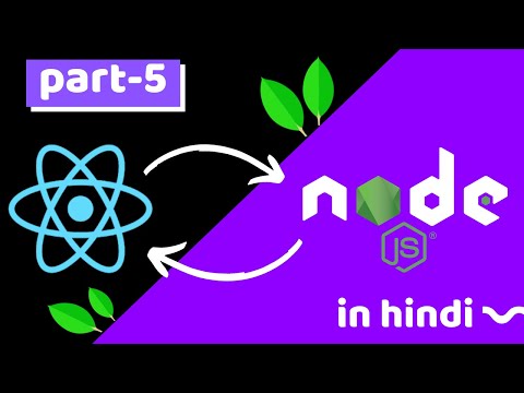 #5 - fetching data from nodejs (express) server and displaying on dom | MERN STACK tutorial in hindi