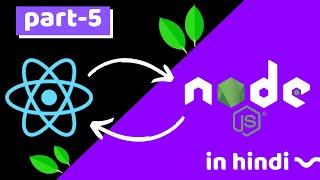 #5 - fetching data from nodejs (express) server and displaying on dom | MERN STACK tutorial in hindi