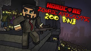 SPEEDRUNNER VS 200 DNI MINECRAFT ZOMBIE APOCALYPSE!