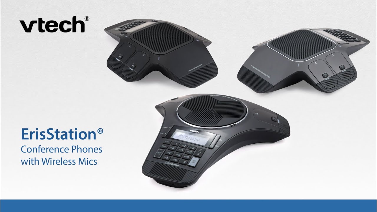 V-TEC VCS702 ERISSTATION CONFERENCE PHONE W//2 MIC