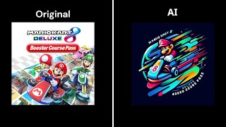 Tour Ninja Hideaway, But its EXTENDED using AI (Mario Kart 8 Deluxe Booster Course Pass)