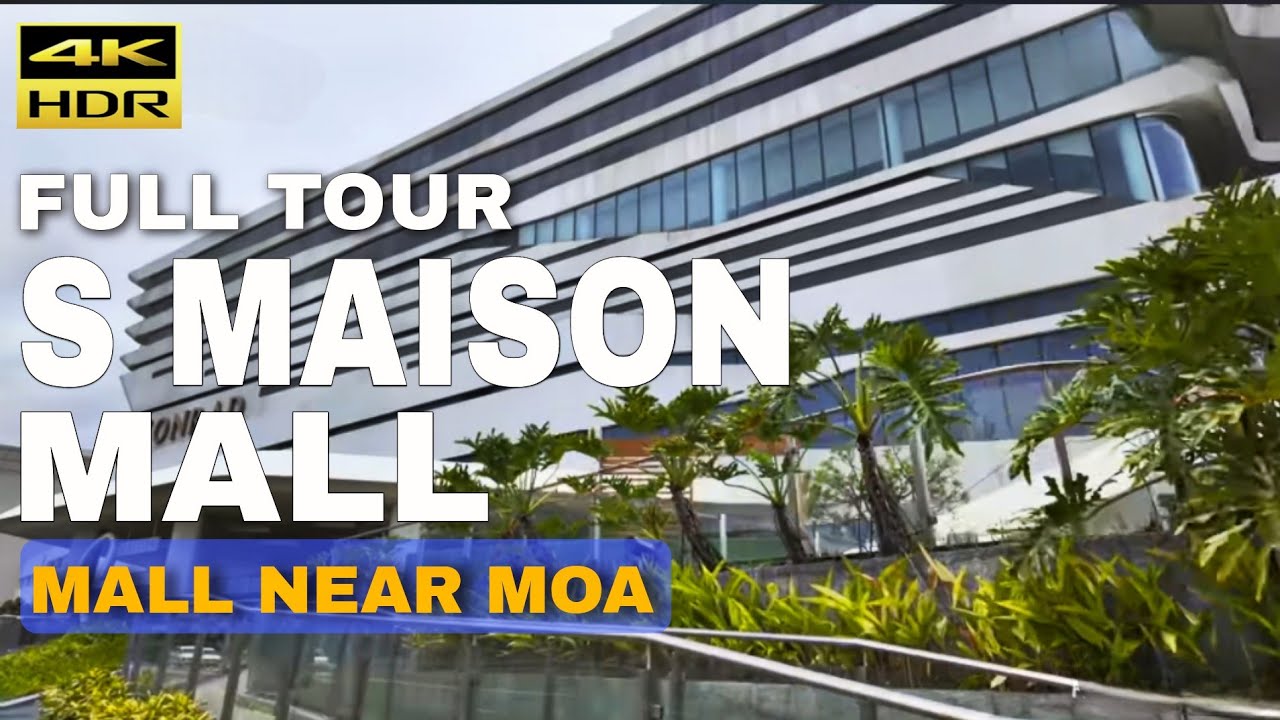 Discover This Luxurious Mall near Mall of Asia | S Maison Mall Conrad Bay City Pasay Philippines 4K”