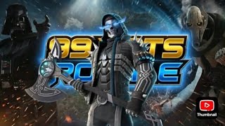 Playing. 99 bots Star Wars.vs Skull. Raider.( Fortnite )